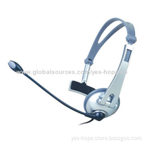Professional High-quality Call Center Headset with Adjustable Headband, Super Bass